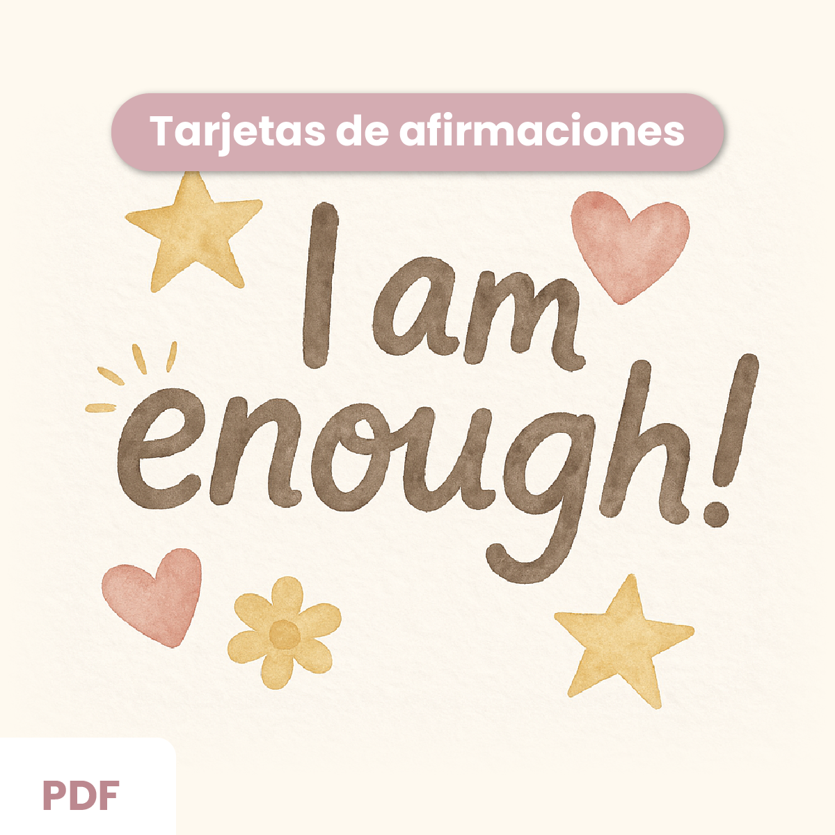 Tarjetas de afirmaciones Fabitherapy
