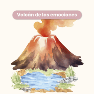 Póster: El volcán de las emociones ¡GRATIS!