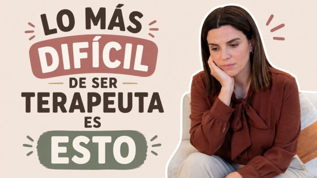 Lo Más Difícil de ser Terapeuta